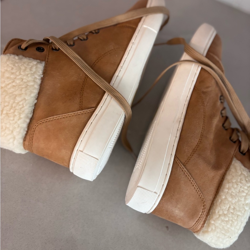 Cliffs by WHITE MOUNTAIN Tan Women's Combat Boots - Picture 2 of 6